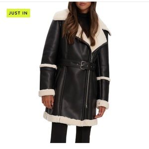 NOIZE - Faux Leather Trench